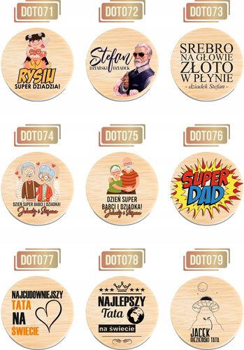 OTWIERACZ do piwa DREWNIANY personalizacja TWÓJ NAPIS PIWI DZWONI MUSZĘ IŚĆ na Arena.pl