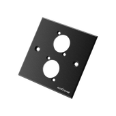 Roxtone panel do montażu gniazd tablicowych w puszce RWPA60-2-BK