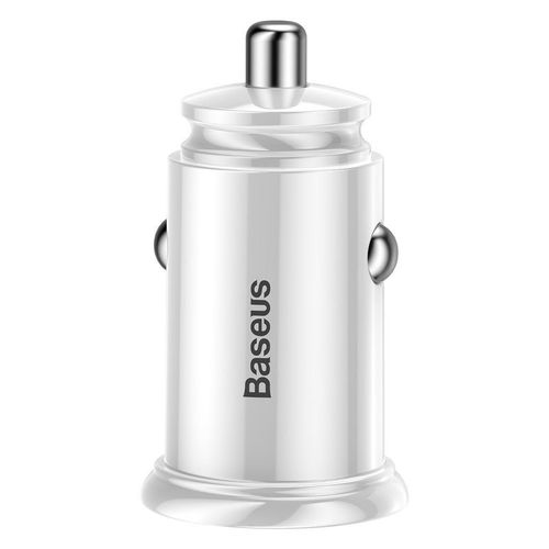 Ładowarka Samochodowa Baseus Circular 2Xusb Qc3.0 5A 30W (Biała) na Arena.pl