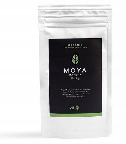 MOYA Matcha Codzienna Japońska Zielona Herbata Organiczna 50g Bio herbatka na Arena.pl