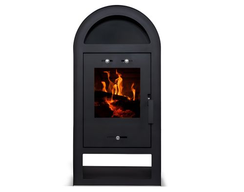 POLSKI PIEC - KOZA KOMINEK NEGRO WOLNOSTOJĄCY STALOWY 7,5 kW ATEST+ CZUJNIK na Arena.pl