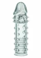 calexotics apollo extender - przezroczysty anatomiczny przedłużacz 5 cm tpr