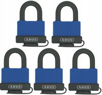KŁÓDKA JARZMOWA 5 SZTUK ABUS 70IB/50 SYSTEM JEDNEGO KLUCZA