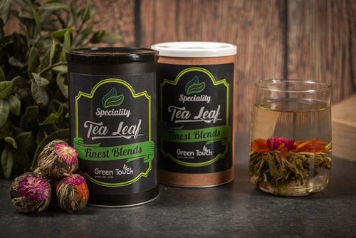 Green Touch Tea ZESTAW 10 x HERBATA KWITNĄCA puszk na Arena.pl