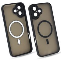 etui do iphone 16 plus czarny mat magsafe case plecki pokrowiec ochrona