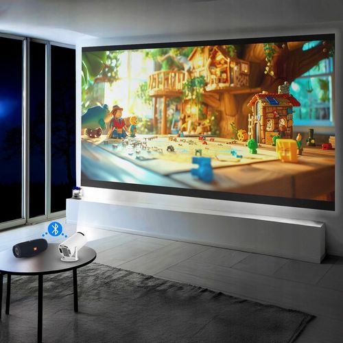 Projektor ANDROID rzutnik 4K WIFI PRZENOŚNY SMART FULL HD HY300 PRO LERTZ na Arena.pl