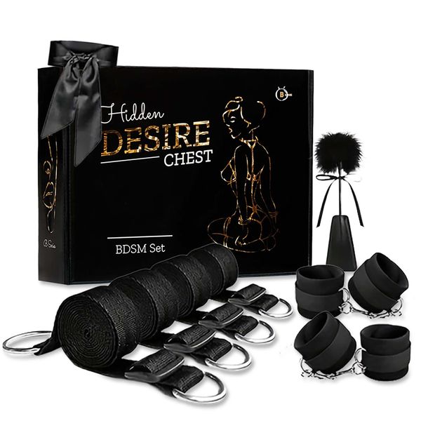 Fetish B-Series Bed Restraint Set 2.0 zdjęcie 1