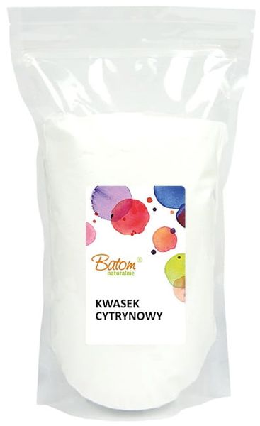Kwas cytrynowy 1 kg - batom zdjęcie 1