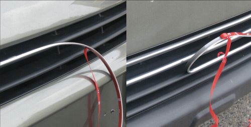 AUDI A6 C6 S-LINE Listwy CHROM GRILL atrapa TUNING na Arena.pl