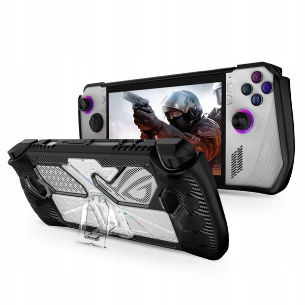 TECH-PROTECT DEFENSE ASUS ROG ALLY BLACK/CLEAR zdjęcie 1