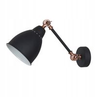 KINKIET SONNY LAMPA ŚCIENNA ITALUX MB-HN5010-1-B
