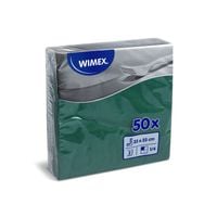 serwetki 2-warstowe zielone 1/4 33x33 cm 50 szt.