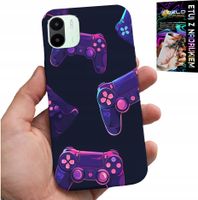 ETUI DO XIAOMI REDMI A1 - CASE DLA GRACZA, WZORY Z GIER + SZKŁO