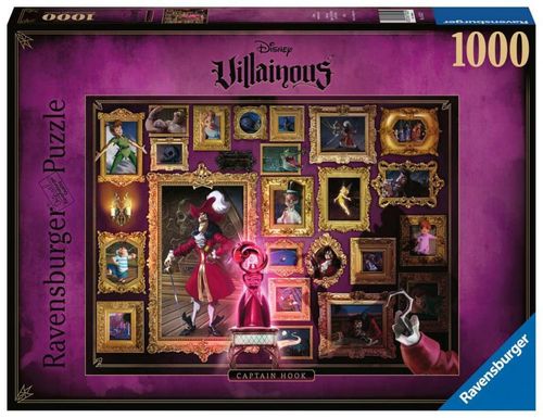 Puzzle 1000 Elementów Villainous, Kapitan Hook na Arena.pl