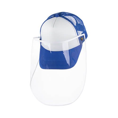 Czapka do przyłbicy do sublimacji - niebieska zdjęcie 4