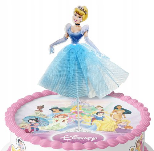 Topper Urodzinowy na tort Kraina Lodu 3D DEKORACJA NA IMPREZĘ URODZINOWĄ na Arena.pl