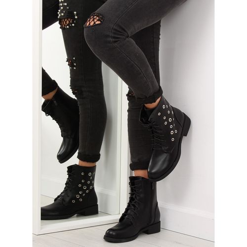 Botki workery licowe pe130p Black r.38 na Arena.pl
