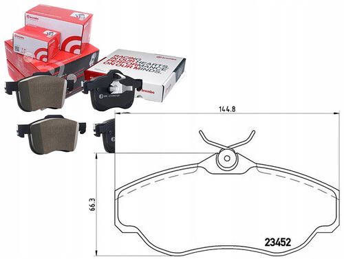 KLOCKI HAM LAND ROVER DISCOVERY BREMBO na Arena.pl
