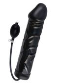 Czarny Pompowany Penis - Giant Latex Balloon