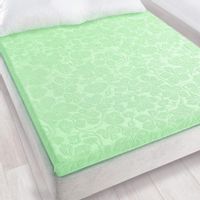 Prześcieradło frotte bez gumki Tulipan 150x205 ZWOLTEX jaśminowe GRUBE