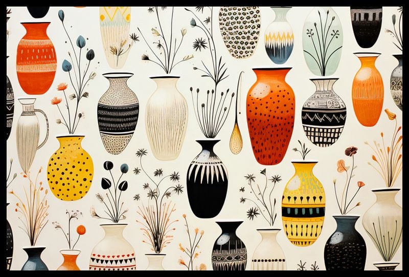 Plakat 60x40cm Symfonia Wazonów zdjęcie 2