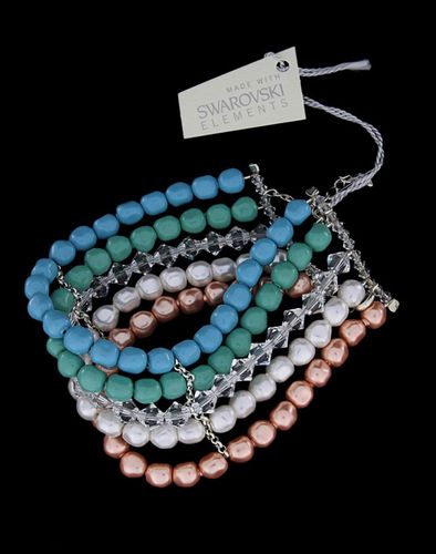 bransoletka z elementami Swarovski® na Arena.pl