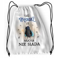 Plecak Dla Wędkarza Sportowy Szkolny Worek Torba Z Nadrukiem Ze Zdjęciem