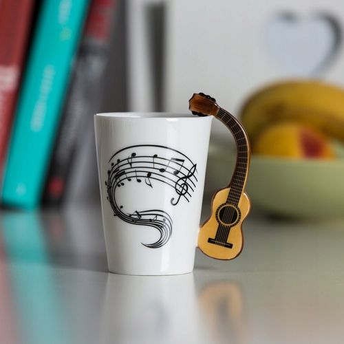 Kubek Muzyka Gitara prezent dla gitarzysty na Arena.pl