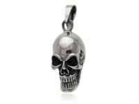 WISIOR CZASZKA CZACHA SKULL SREBRO 925 w0514