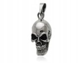 WISIOR CZASZKA CZACHA SKULL SREBRO 925 w0514