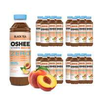 24x OSHEE ZERO Vitamin Tea brzoskwinia 555 ml