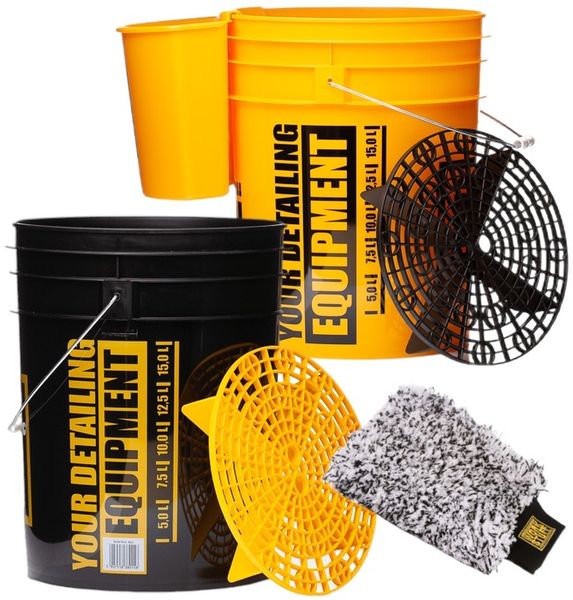 WORK STUFF Wash Rinse Wiadra Separatory Organizer Zestaw Do Mycia Rękawica zdjęcie 1