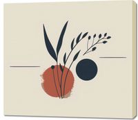 Obraz 100x90cm Botaniczna Barwa