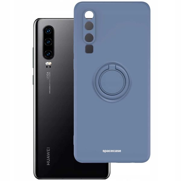 Spacecase Silicone Ring Huawei P30 Blue zdjęcie 2