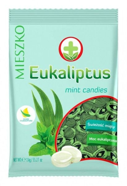 MIESZKO CUKIERKI EUKALIPTUS 1KG zdjęcie 1
