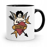 Kubek Czarny Prezent Dla Mamy Matki Mamusi Mother Z Nadrukiem Ze Zdjęciem