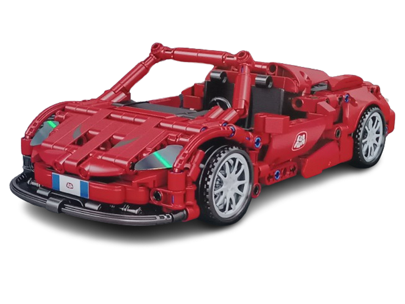 Klocki Elefun Racing Car Samochód wyścigowy C0905 zdjęcie 5