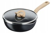 Głęboka patelnia z pokrywką TEFAL One Pick 24 cm indukcja