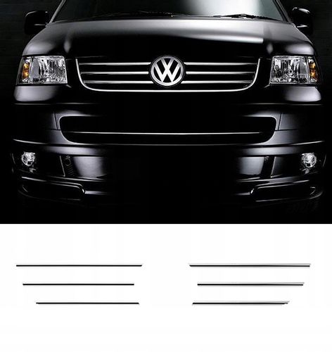 VW Caravelle T5 - Listwy CHROM GRILL atrapa Tuning na Arena.pl