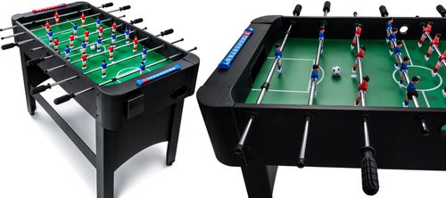 DUŻY SOLIDNY STÓŁ DO GRY PIŁKARZYKI CZARNE na Arena.pl