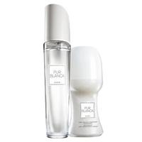 Avon Pur Blanca Zestaw Perfumy + Dezdorant w kulce