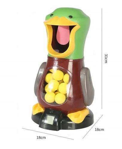 GRA GŁODNA KACZKA XXL STRZELANIE DO CELU DLA DZIECI 2 PISTELETY 24 KULKI na Arena.pl