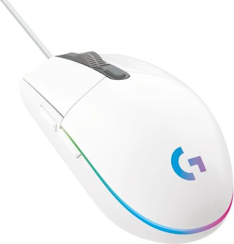 Mysz przewodowa LOGITECH G102 Lightsync Biały na Arena.pl