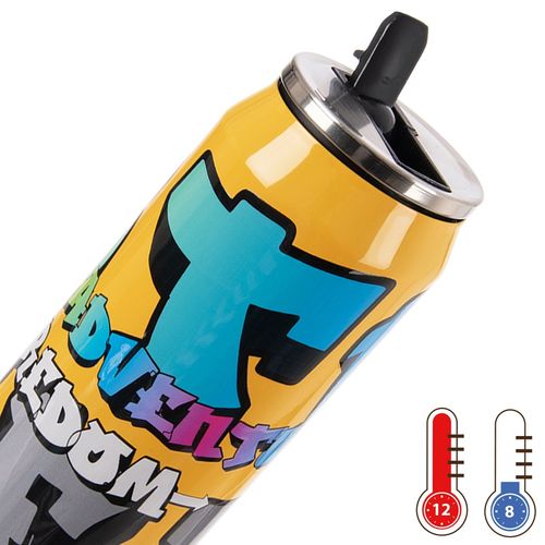Kubek termiczny puszka graffiti 500 ml na Arena.pl