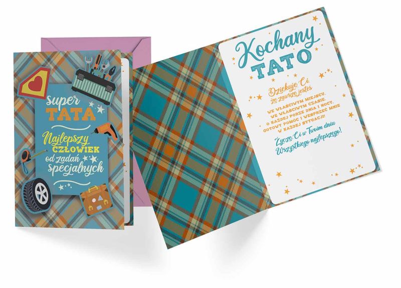 karnet Kochany Tato | DK-934 zdjęcie 1