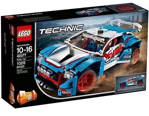 LEGO TECHNIC 42077 Niebieska Wyścigówka na Arena.pl