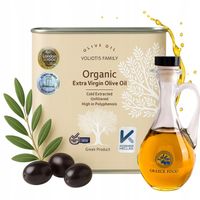 OLIWA Z OLIWEK 1L EXTRA VIRGIN ORGANICZNA NIEFILTROWANA BIO BUTELKA GRATIS