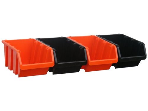 4 X POJEMNIK magazynowy NP10 + listwa metalowa na Arena.pl