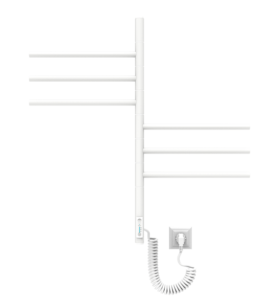 ELNA Grzejnik łazienkowy elektryczny WERTYKAL 6 BIAŁY POŁYSK zdjęcie 6
