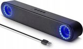LENRUE A25 Głośnik Komputerowy Stereo 10 W HD USB LED 2 Membrany Basowe